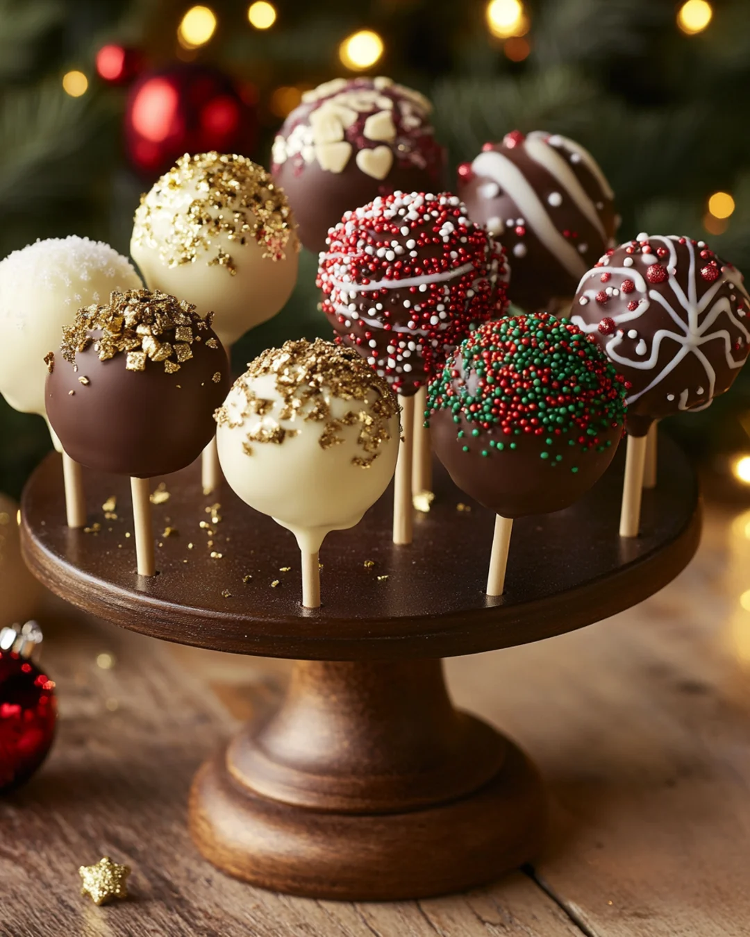 assorted cake pops