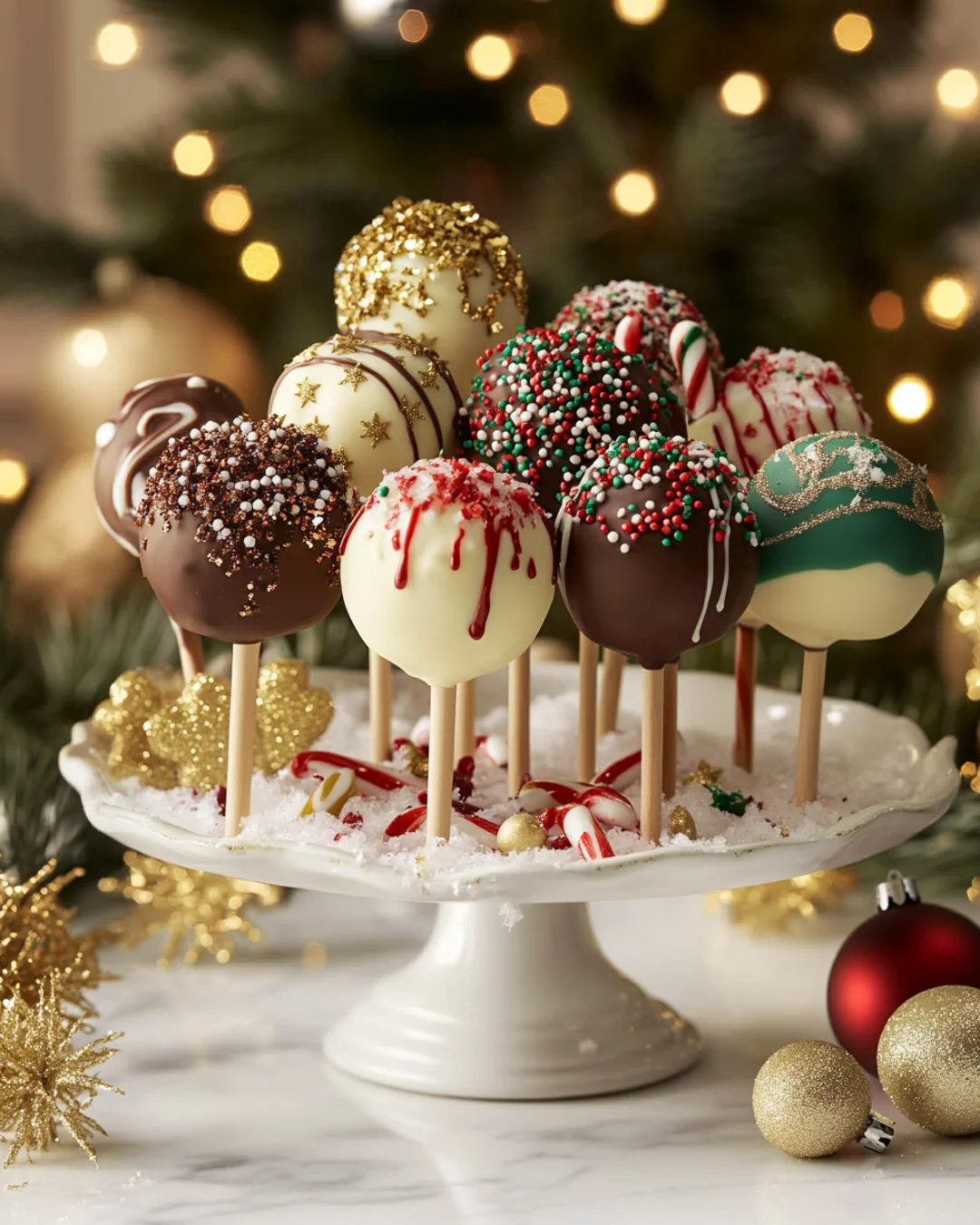 assorted cake pops