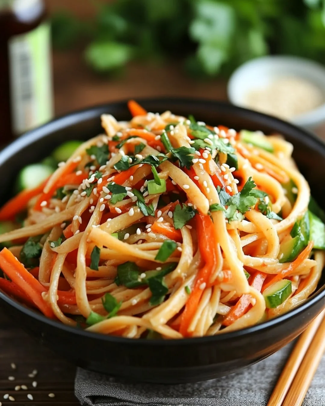 Asian pasta salad