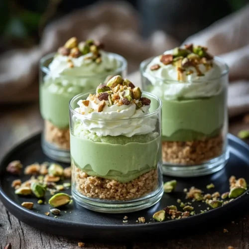 Velvety pistachio delight with rich taste