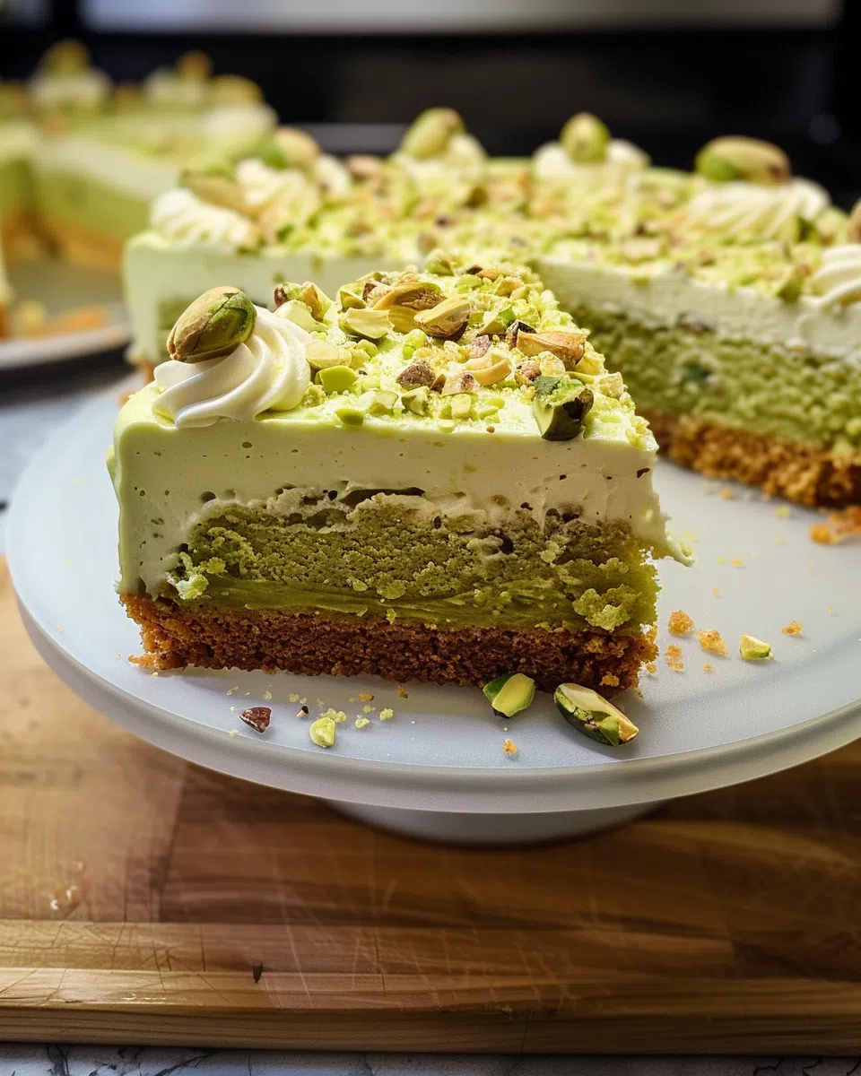 easy pistachio dessert recipes no bake with pudding