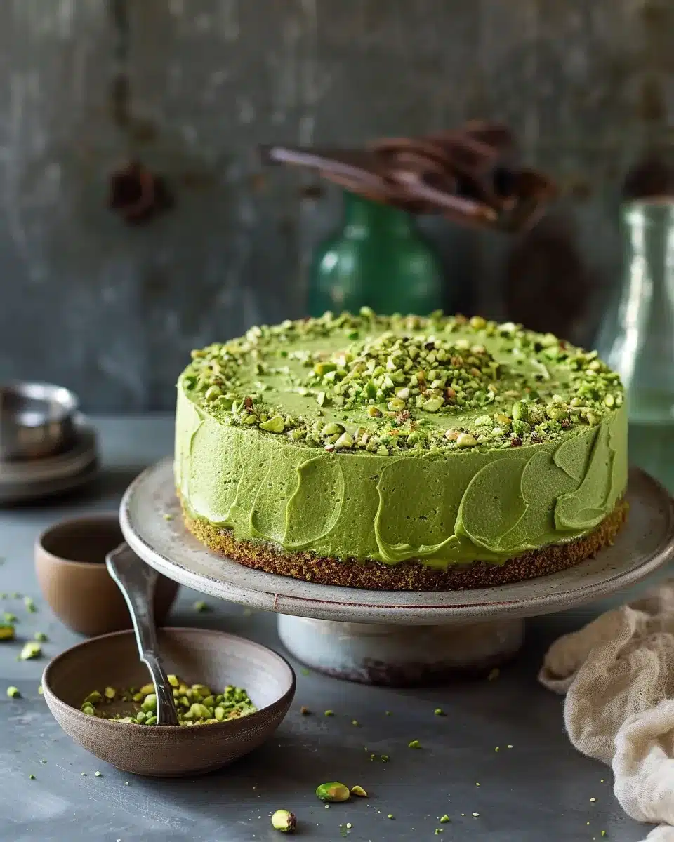 pistachio cake recipe with pudding