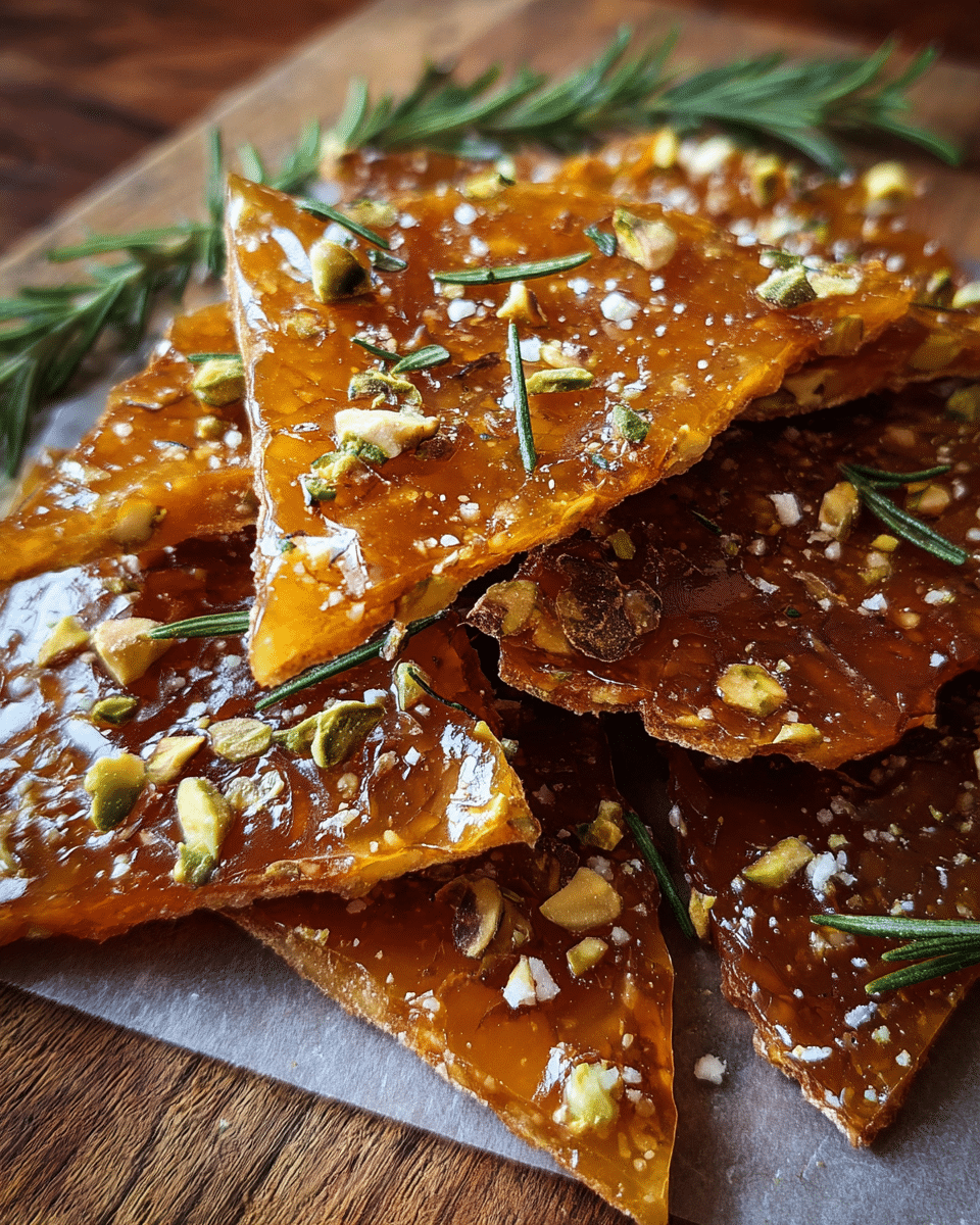 Ingredients for spicy savory brittle on a kitchen counter