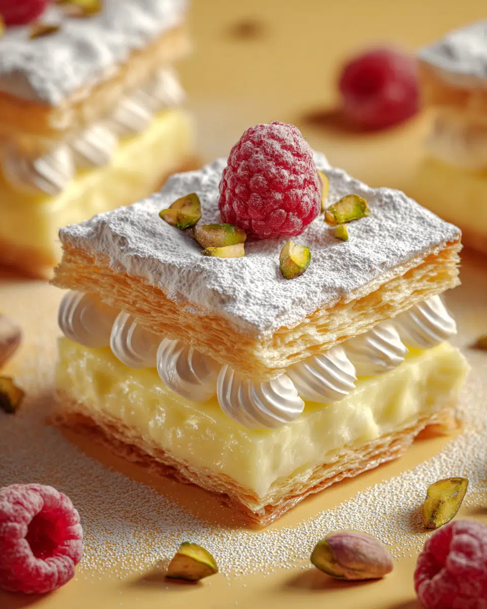 Vanilla Dream Custard Squares with fruit and nut variations